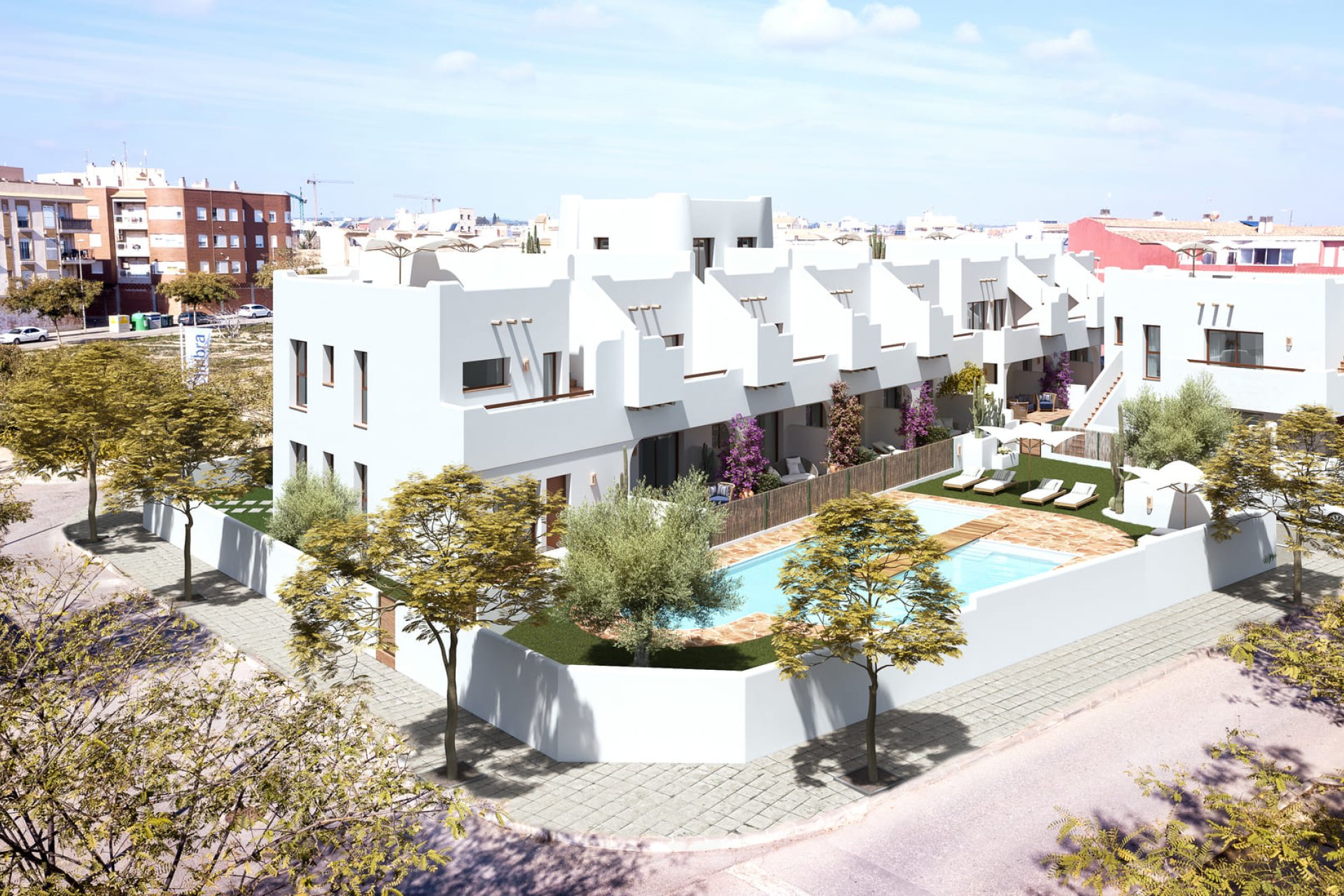 Neue Gebäude - Bungalow-Apartment -
Pilar de la Horadada
