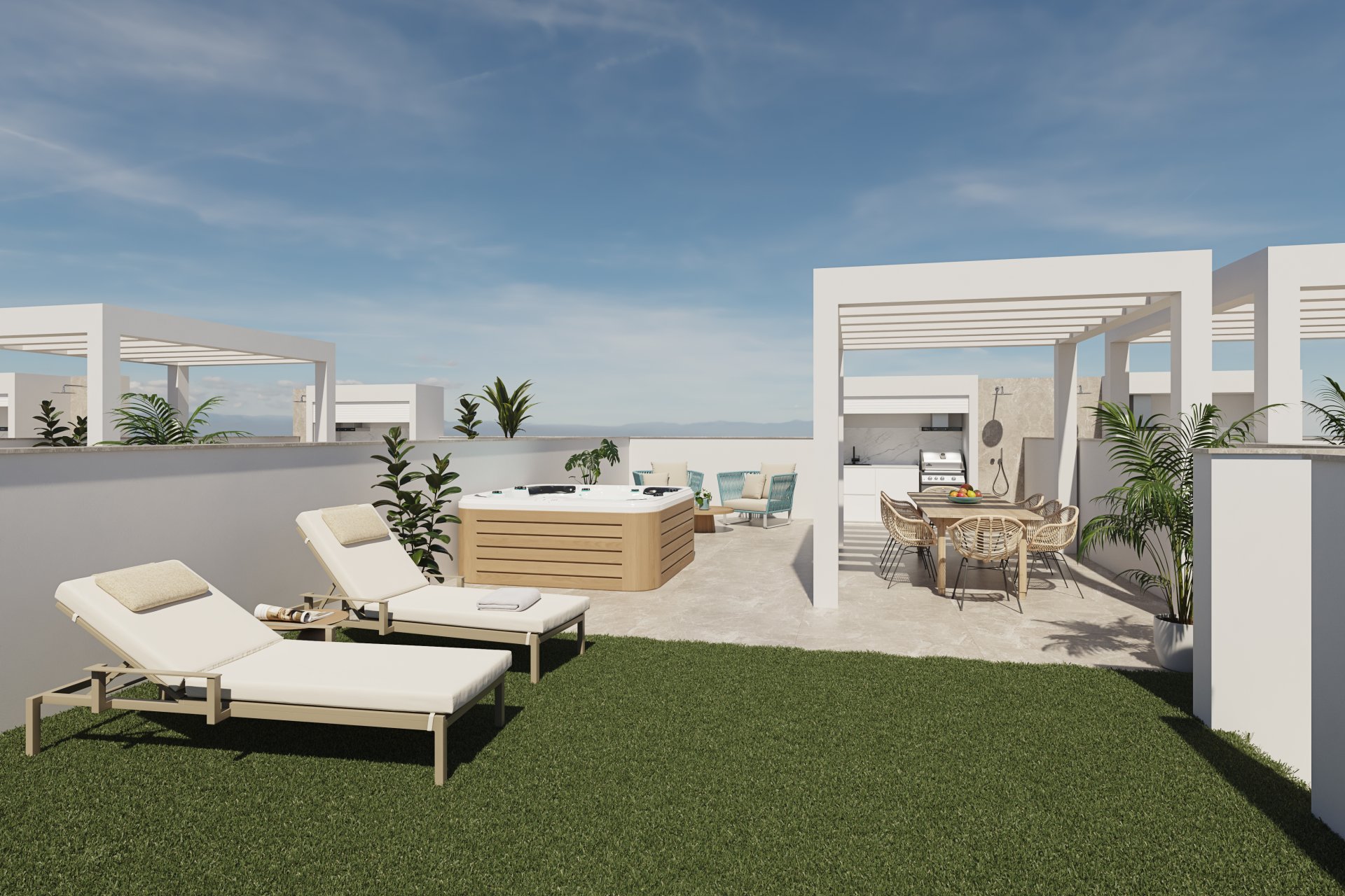 Neue Gebäude - Bungalow-Apartment -
Pilar de la Horadada