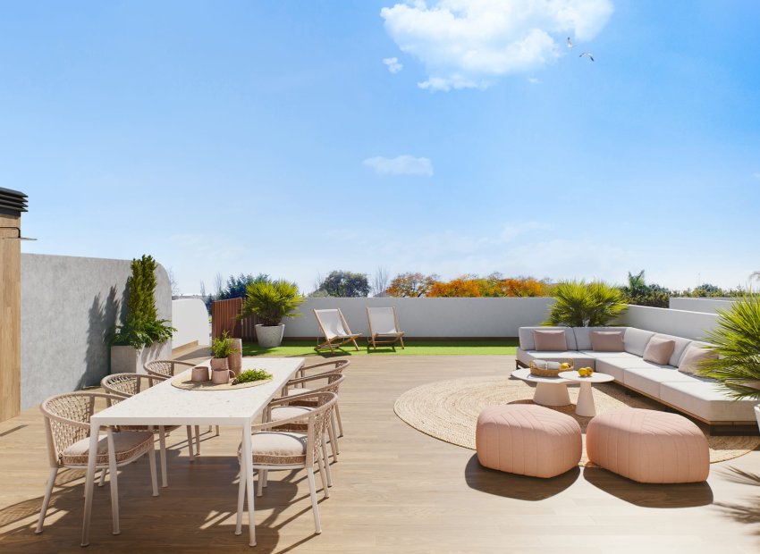 Neue Gebäude - Bungalow-Apartment -
Pilar de la Horadada