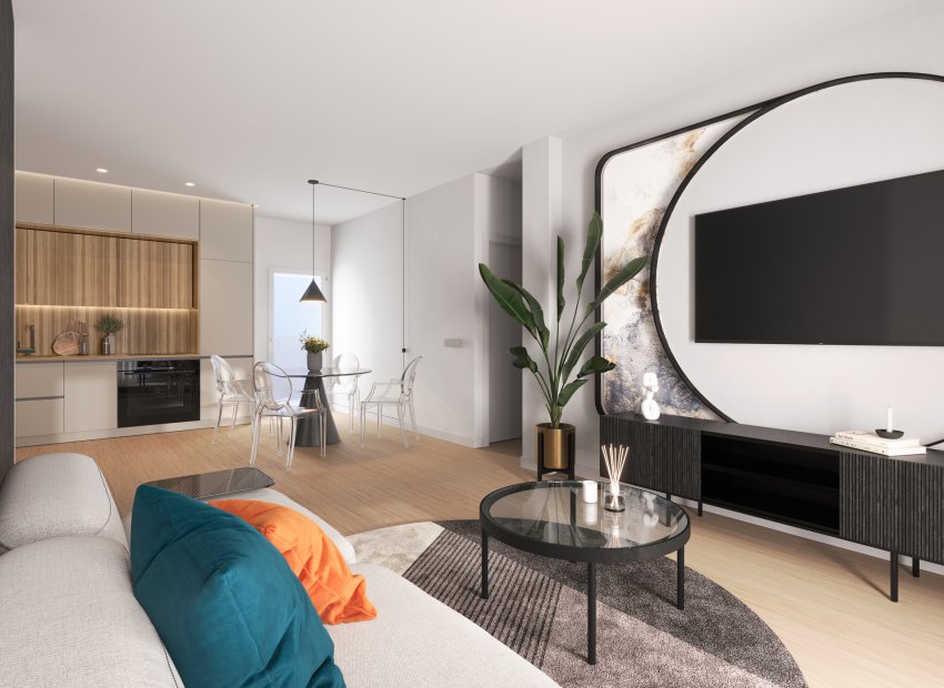 Neue Gebäude - Bungalow-Apartment -
San Miguel de Salinas