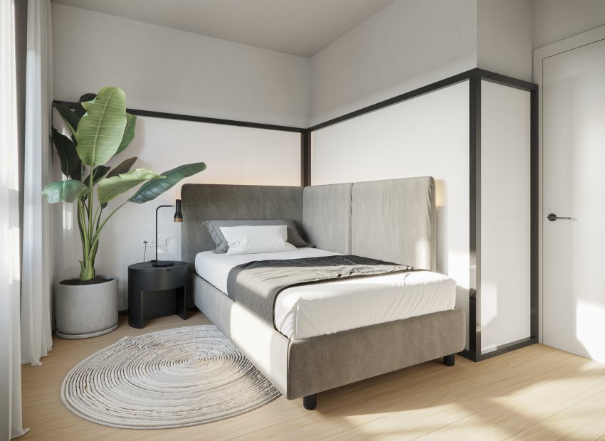 Neue Gebäude - Bungalow-Apartment -
San Miguel de Salinas