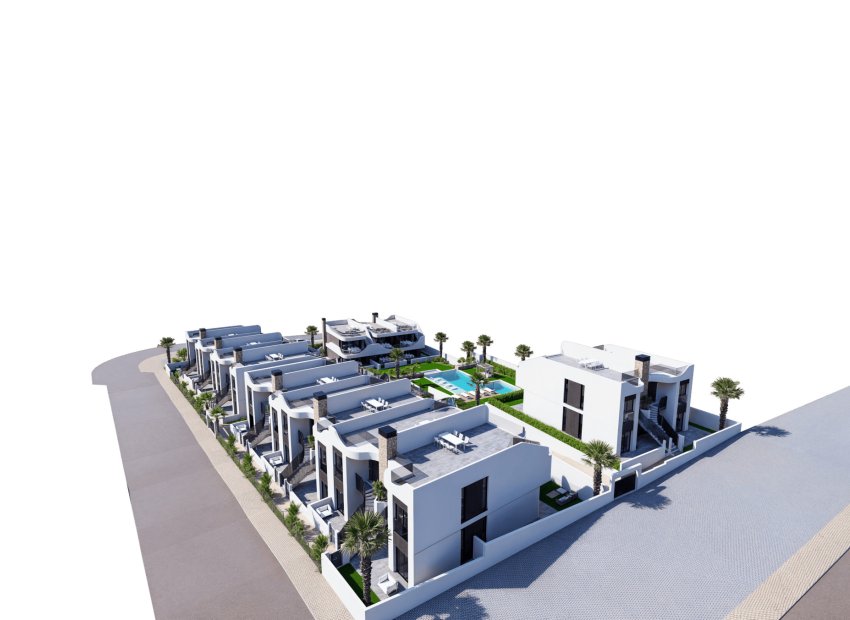 Neue Gebäude - Bungalow-Apartment -
San Miguel de Salinas