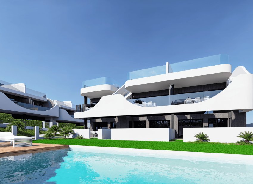 Neue Gebäude - Bungalow-Apartment -
San Miguel de Salinas