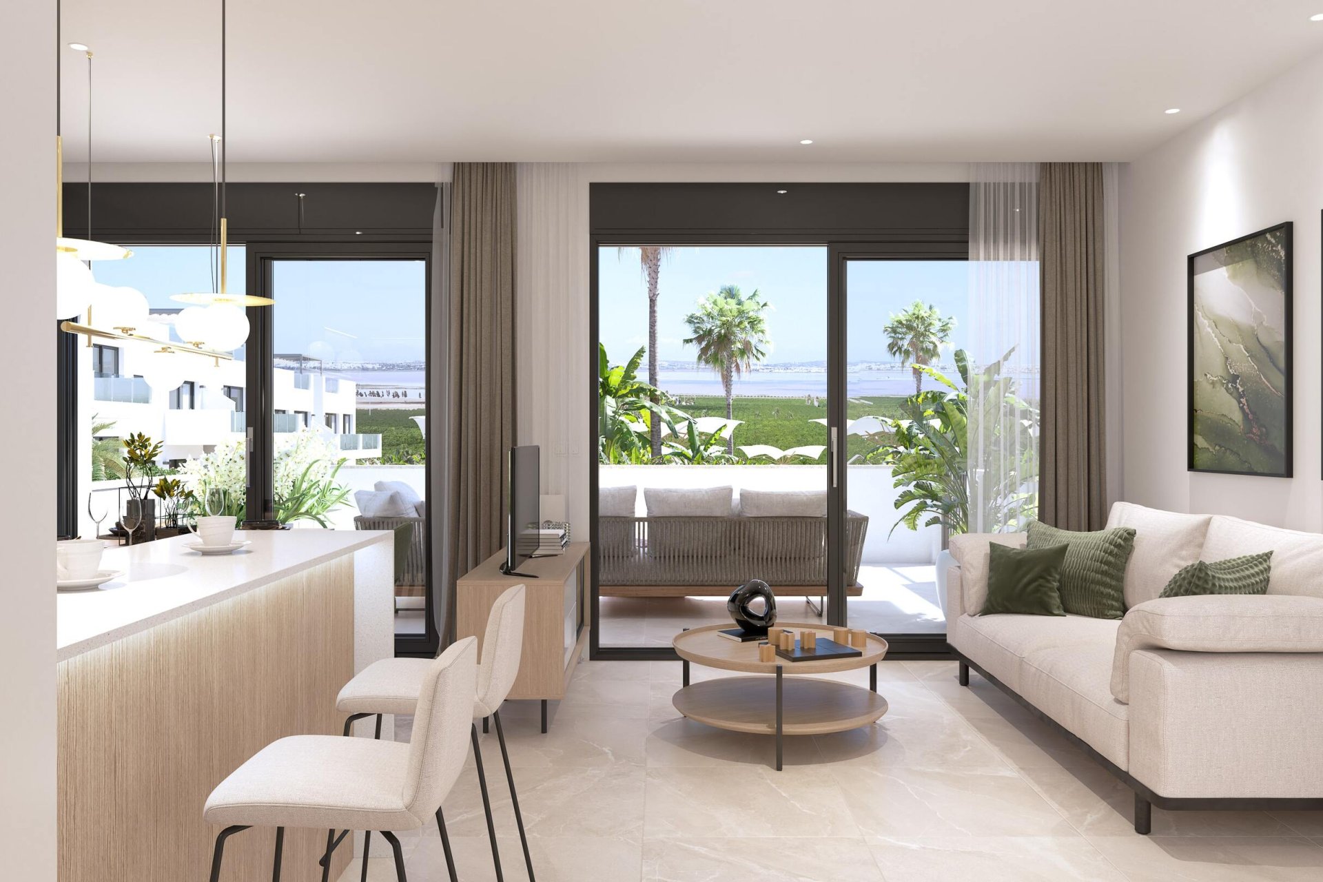 Neue Gebäude - Bungalow-Apartment -
Torrevieja