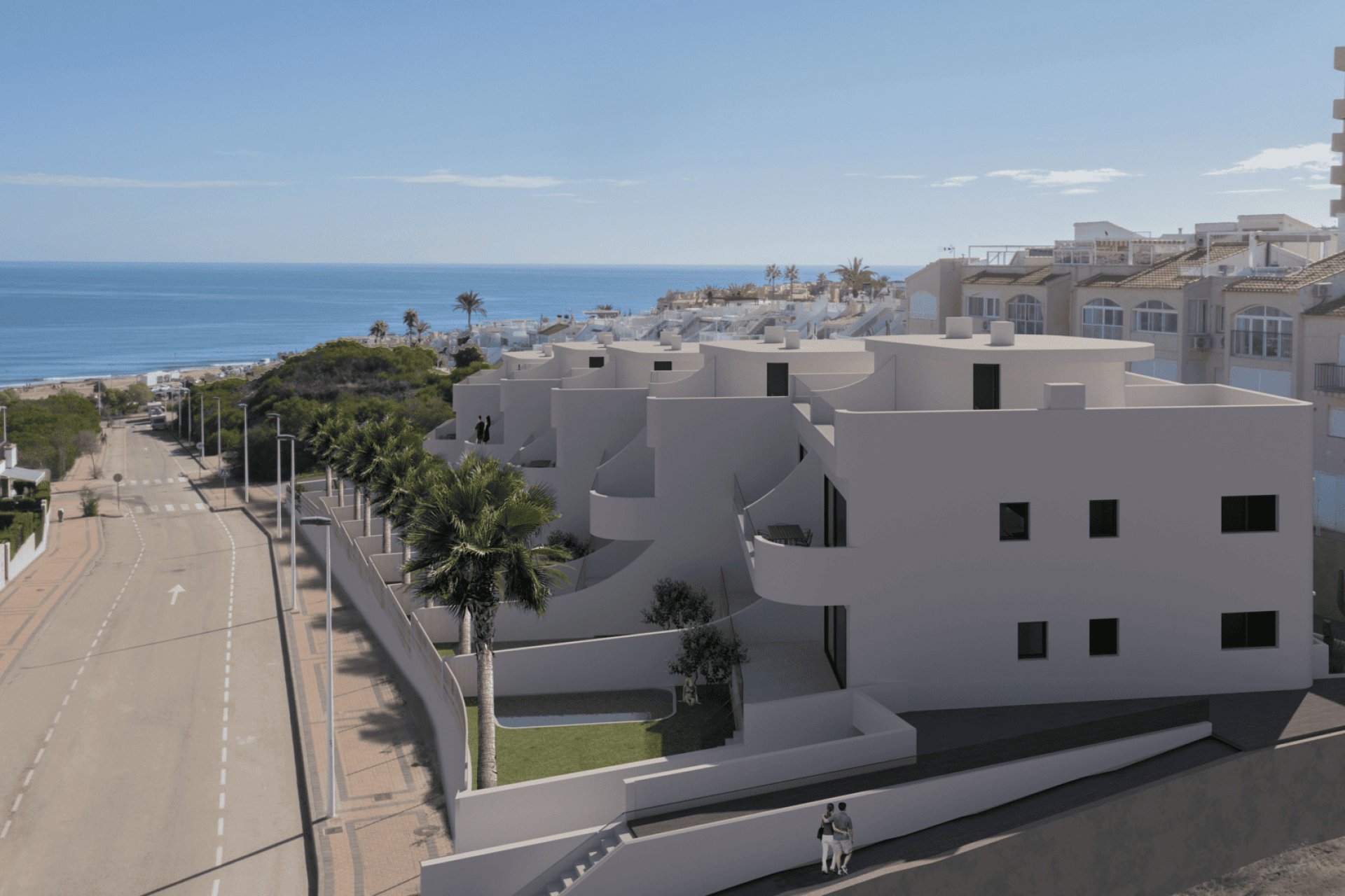 Neue Gebäude - Bungalow-Apartment -
Torrevieja