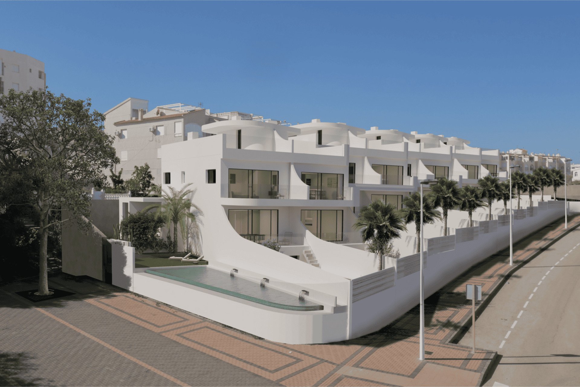 Neue Gebäude - Bungalow-Apartment -
Torrevieja