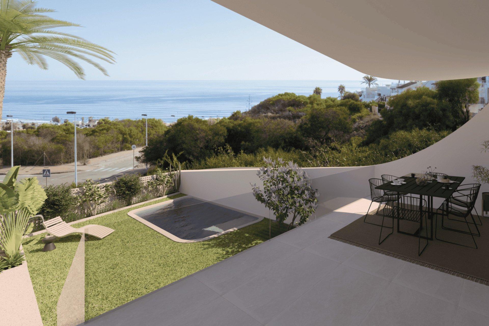 Neue Gebäude - Bungalow-Apartment -
Torrevieja