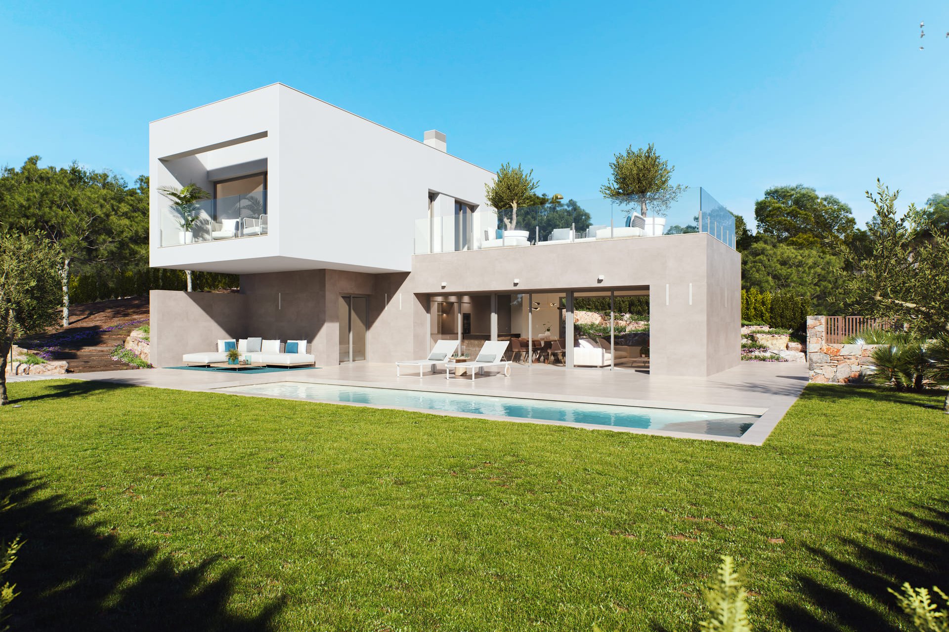 Neue Gebäude - Freistehende Villa -
Dehesa de Campoamor