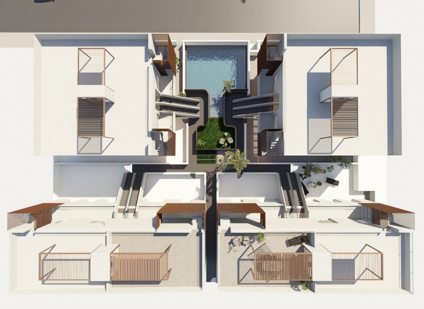 Nouvelle construction - Bungalow-Appartement -
Pilar de la Horadada