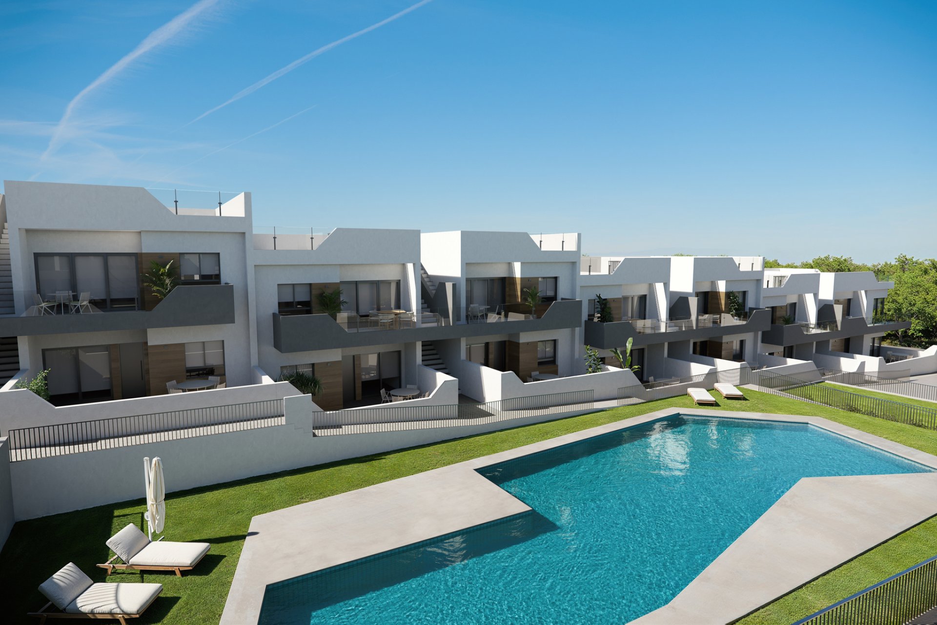 Nybygg - Bungalow-Leilighet -
San Miguel de Salinas