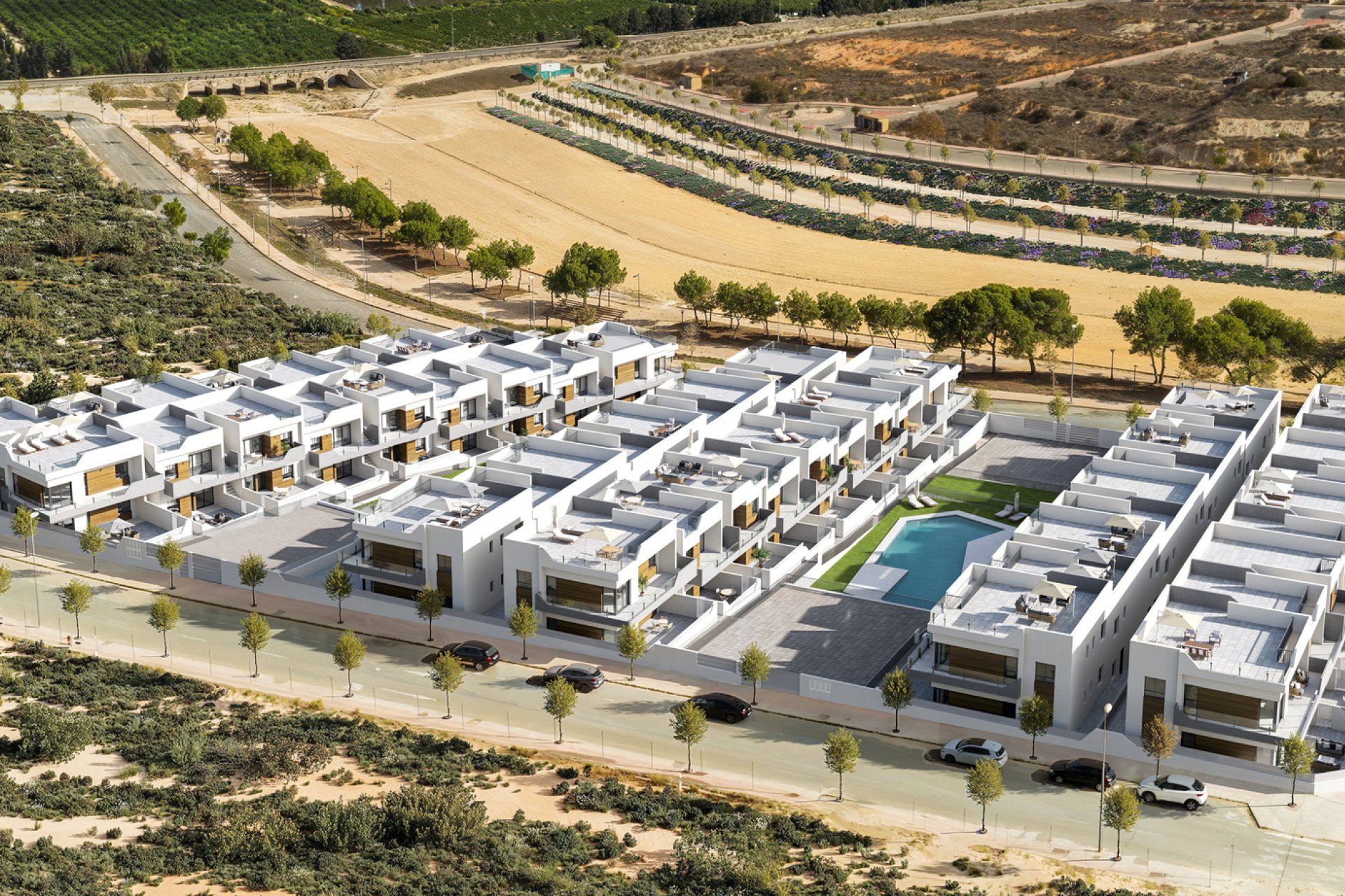 Nybygg - Bungalow-Leilighet -
San Miguel de Salinas