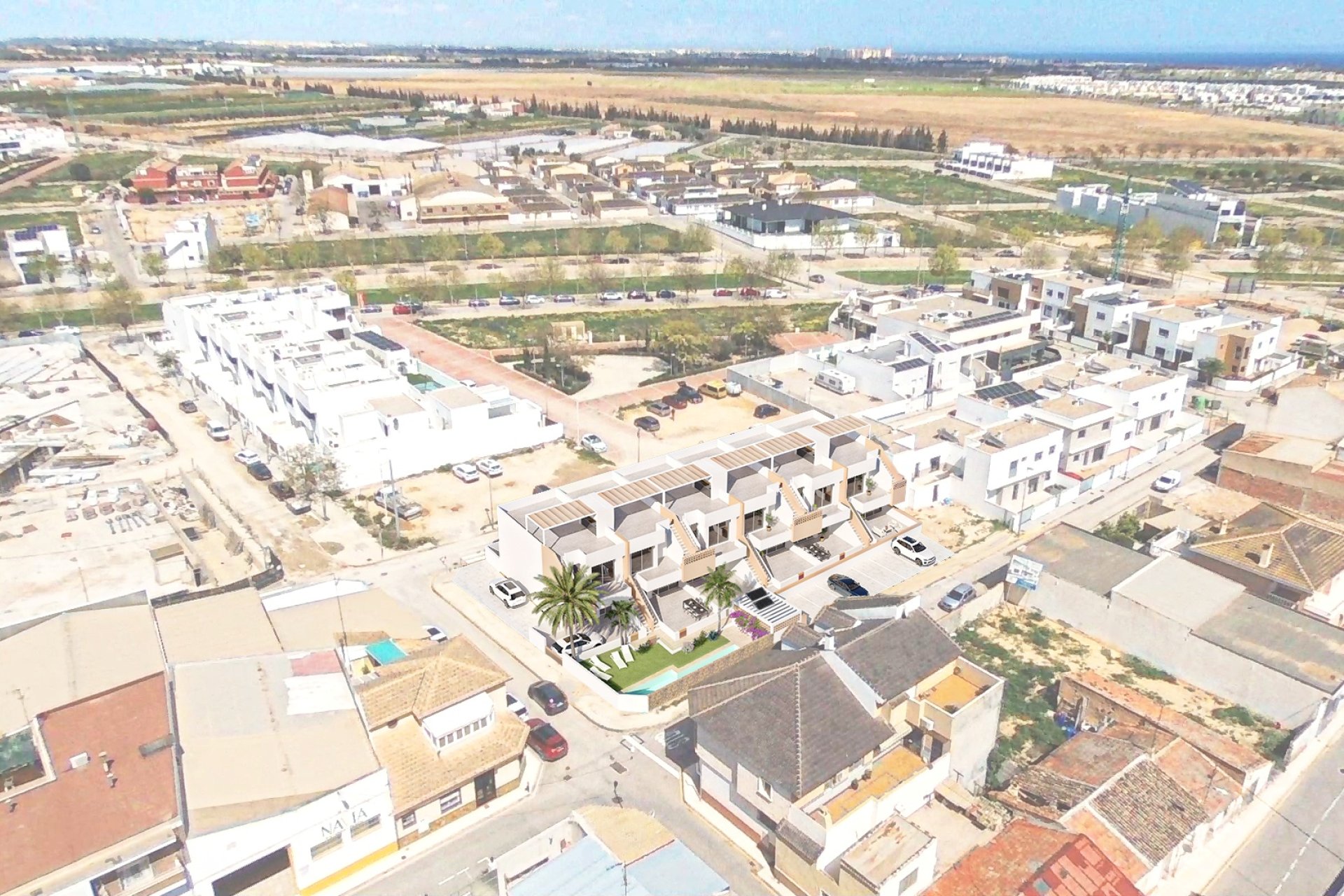 Nybyggnation - Bungalow-Lägenhet -
Pilar de la Horadada