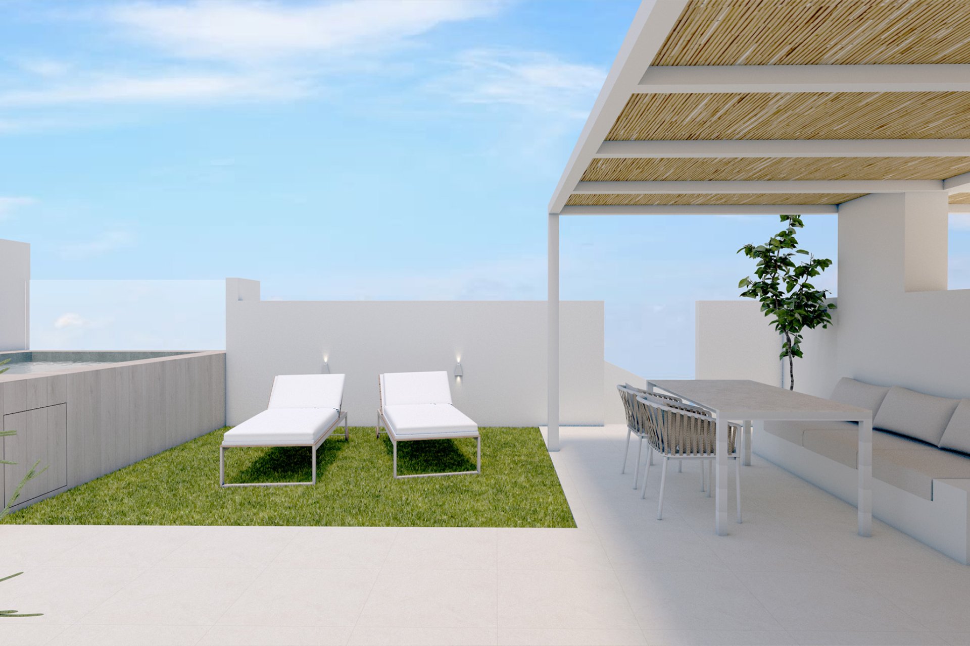 Nybyggnation - Bungalow-Lägenhet -
Pilar de la Horadada