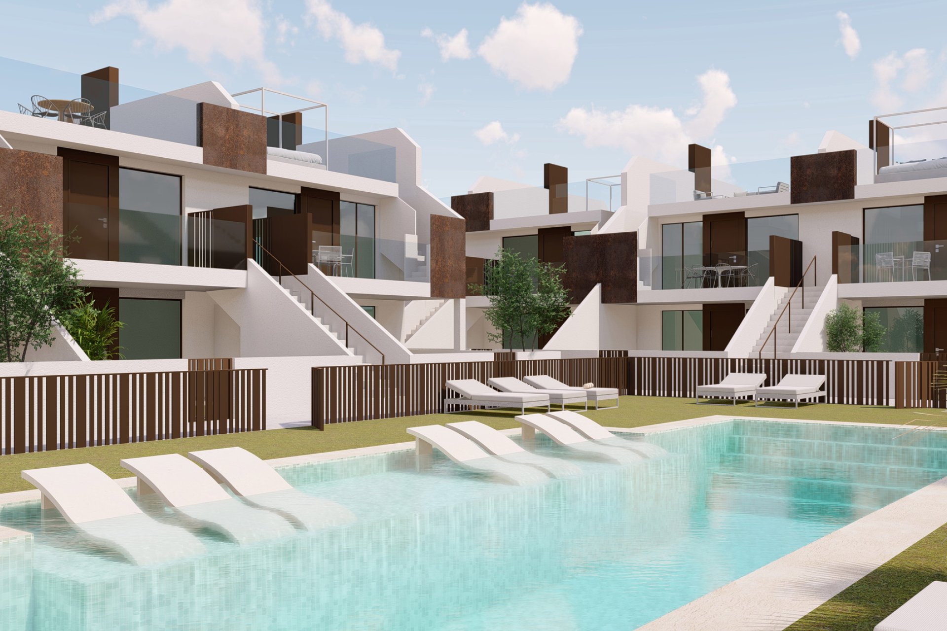 Nybyggnation - Bungalow-Lägenhet -
Pilar de la Horadada