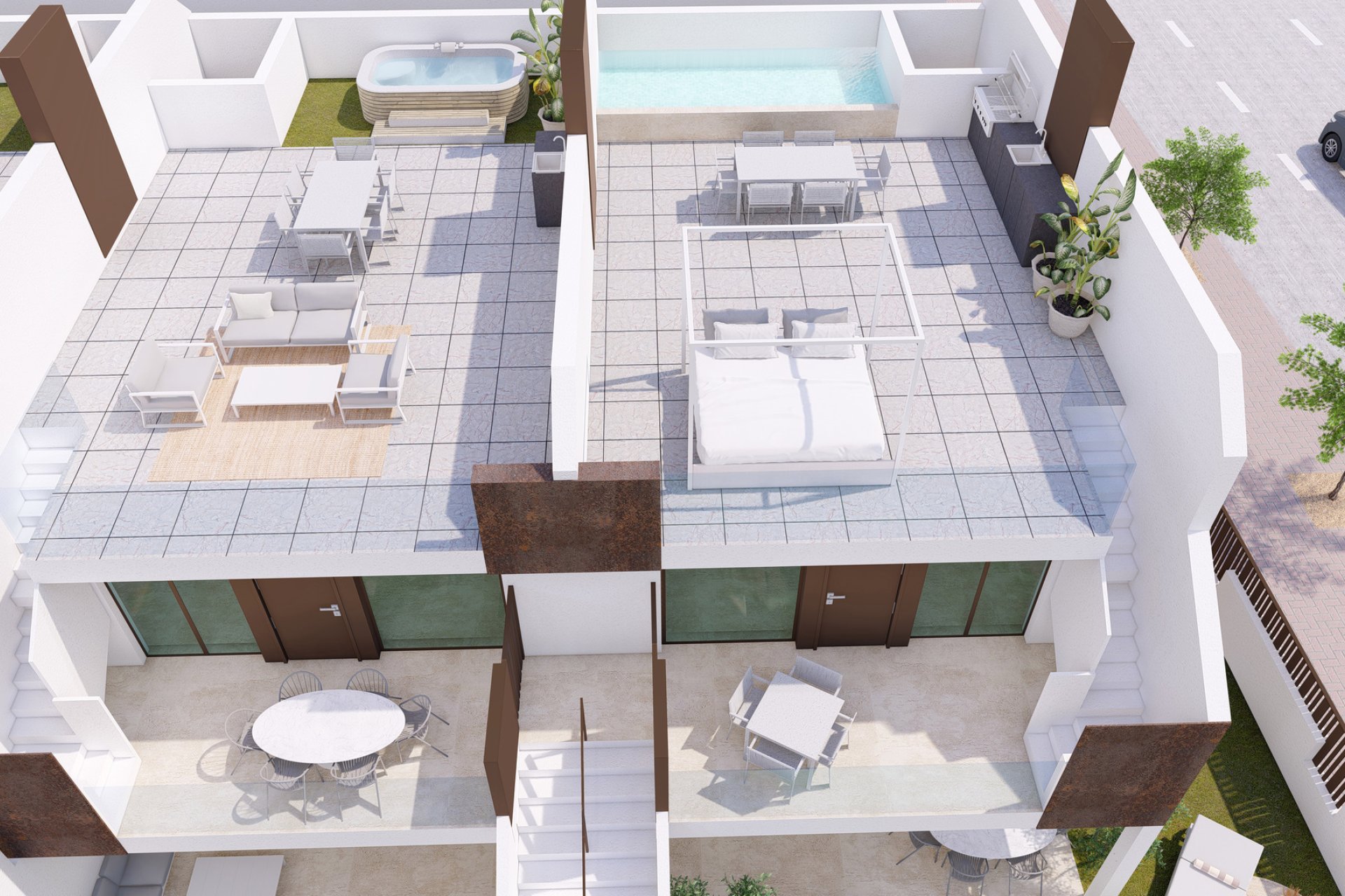 Nybyggnation - Bungalow-Lägenhet -
Pilar de la Horadada