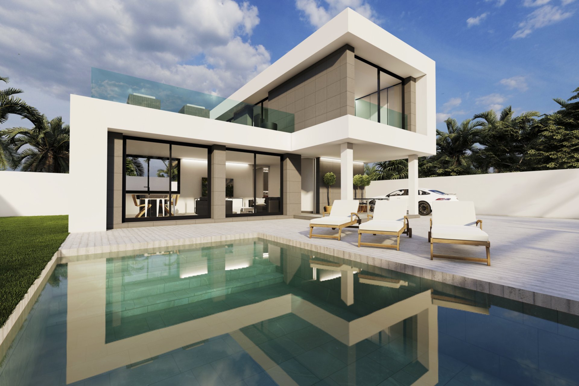 Nybyggnation - Fristående villa -
Ciudad Quesada