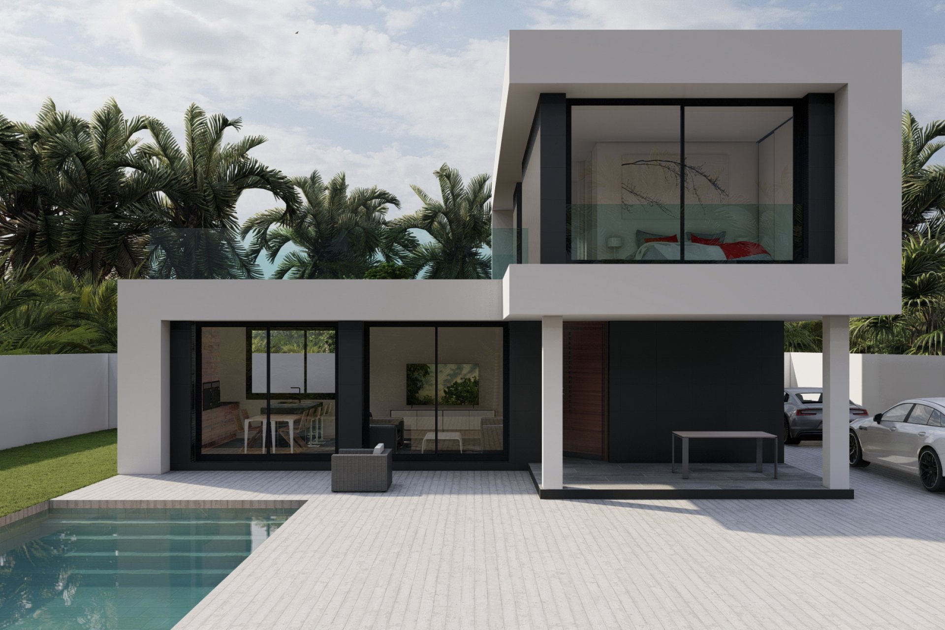 Nybyggnation - Fristående villa -
Ciudad Quesada