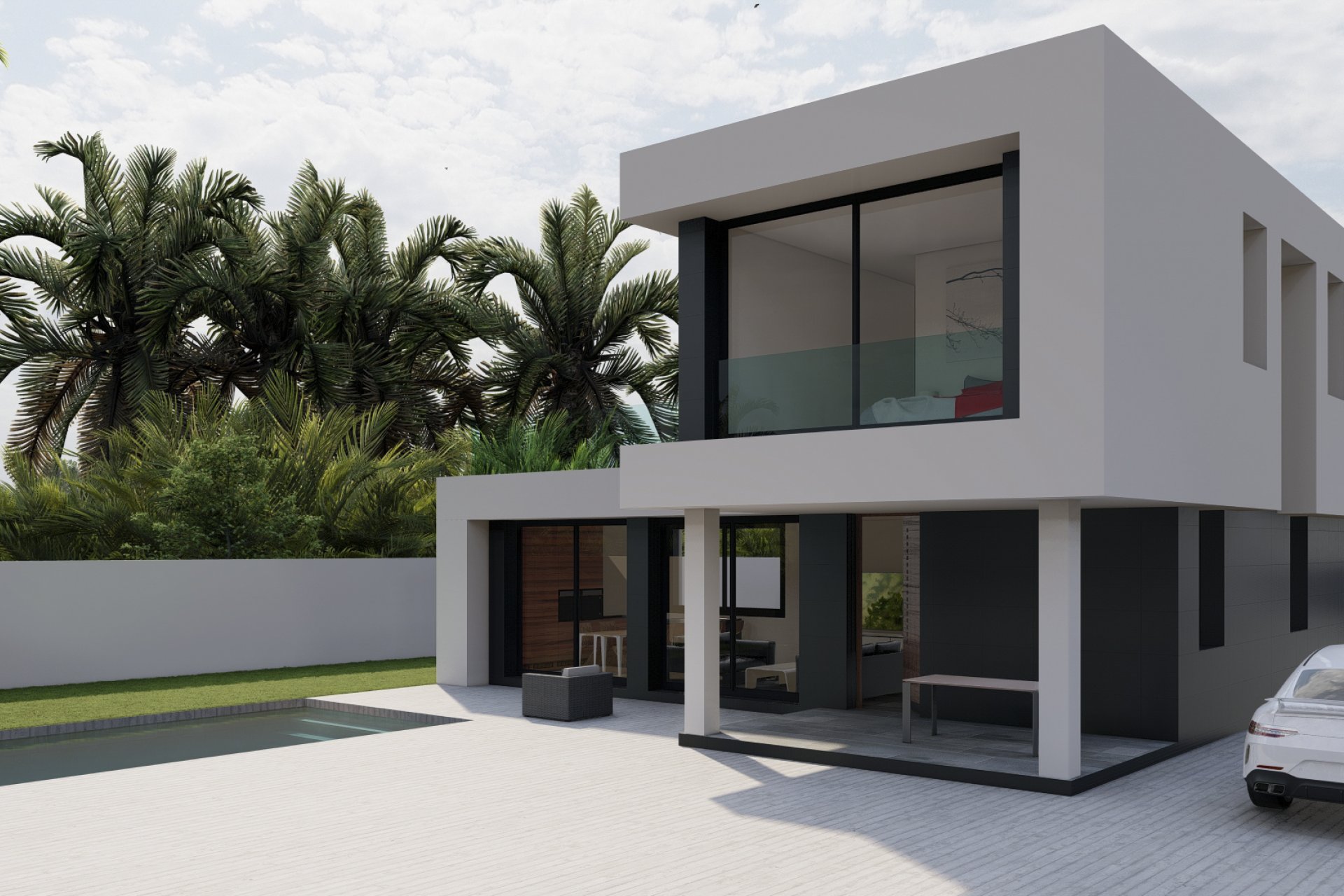 Nybyggnation - Fristående villa -
Ciudad Quesada