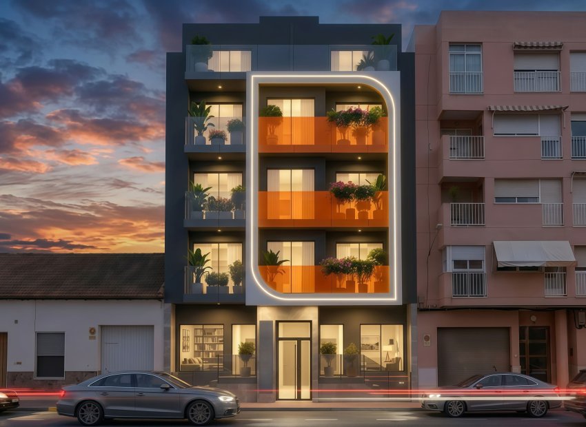 Obra nueva - Apartamento / Piso -
Guardamar del Segura