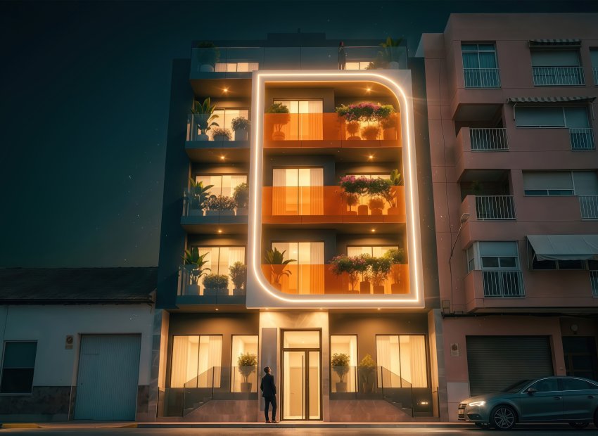 Obra nueva - Apartamento / Piso -
Guardamar del Segura