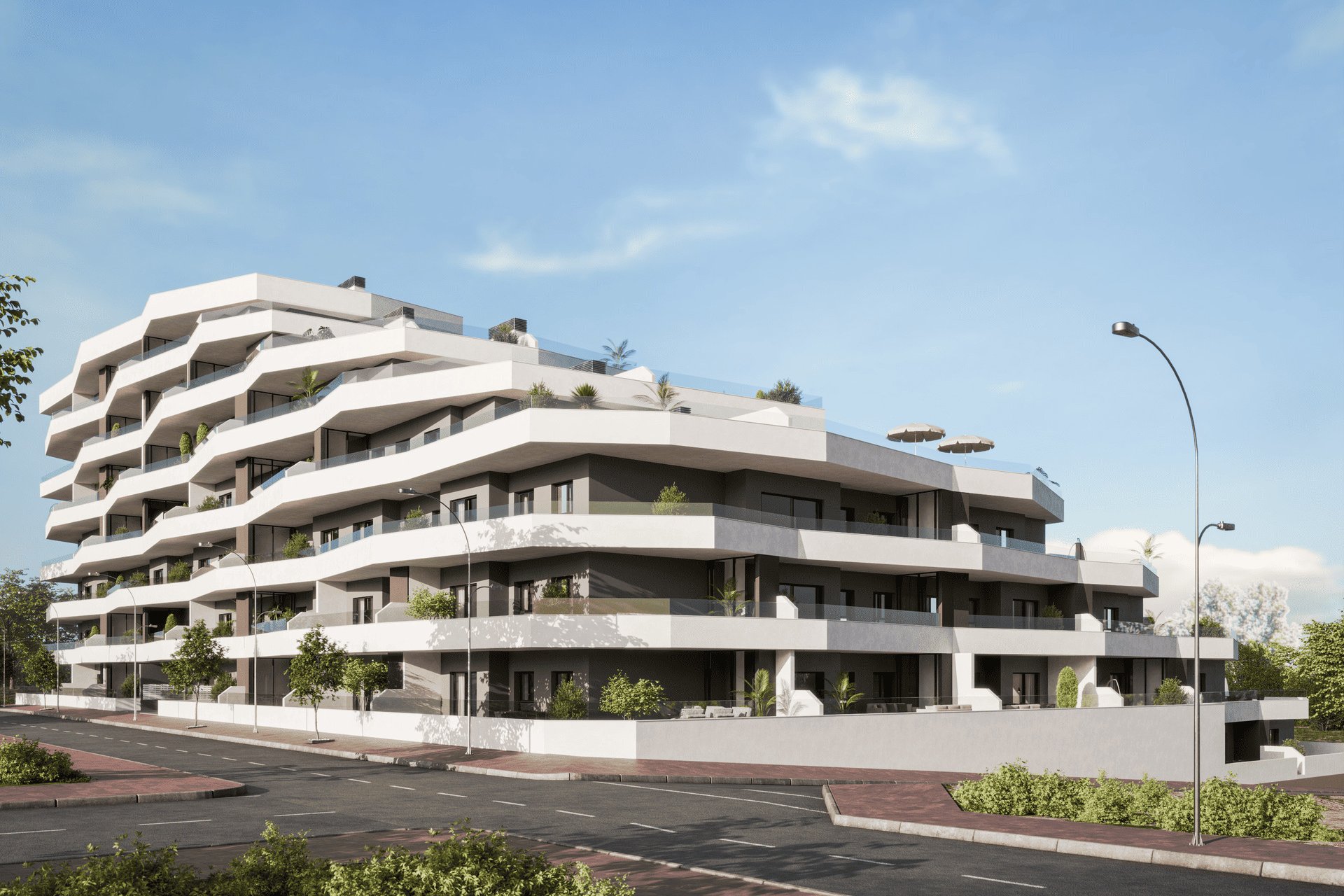 Obra nueva - Apartamento / Piso -
San Miguel de Salinas
