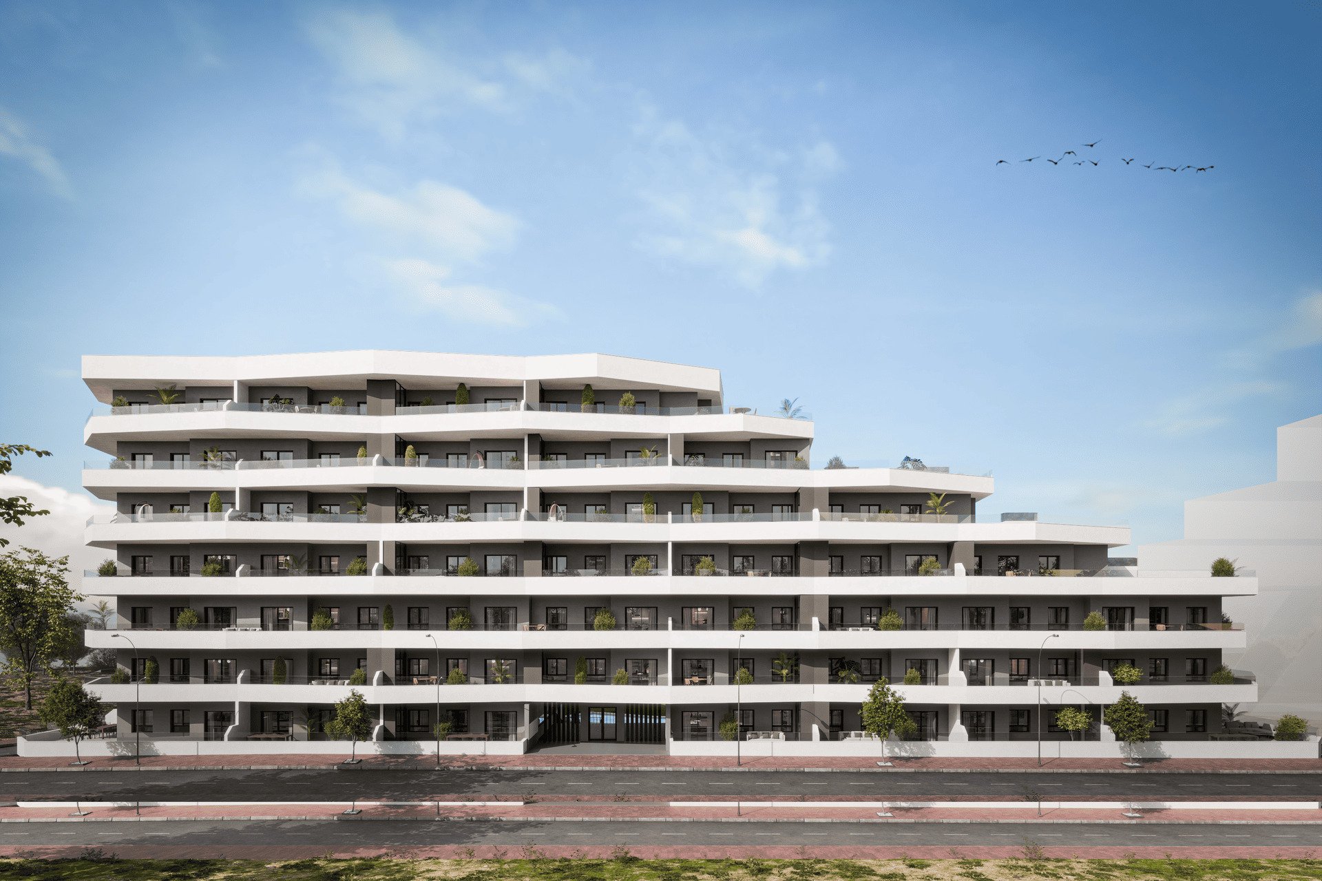 Obra nueva - Apartamento / Piso -
San Miguel de Salinas