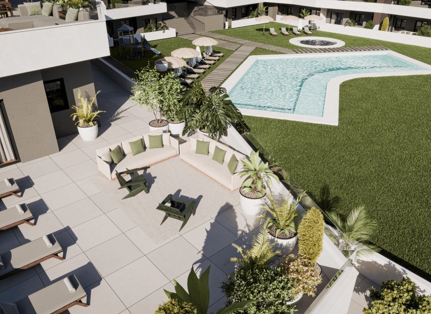 Obra nueva - Apartamento / Piso -
San Miguel de Salinas