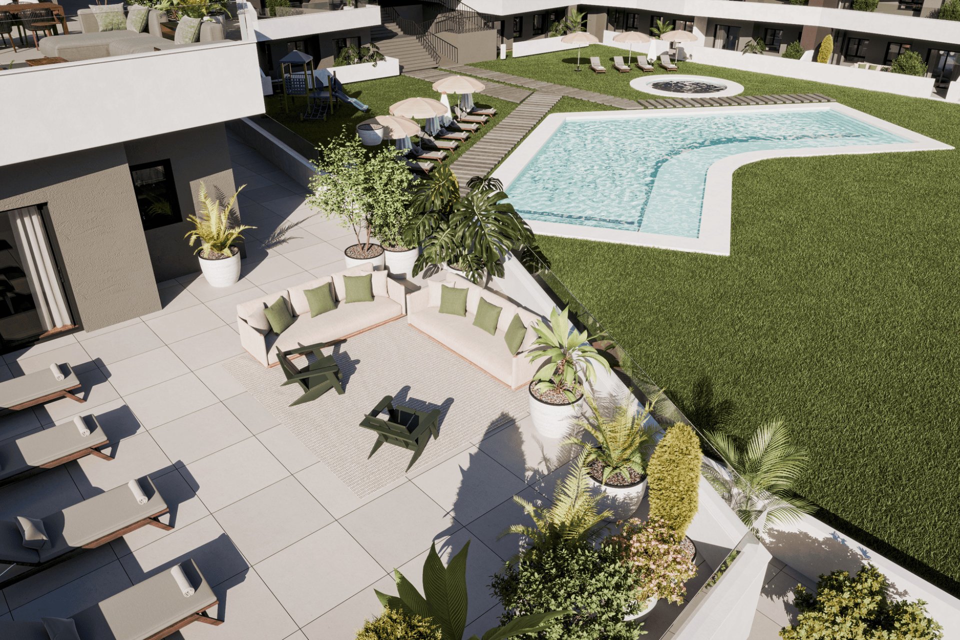 Obra nueva - Apartamento / Piso -
San Miguel de Salinas