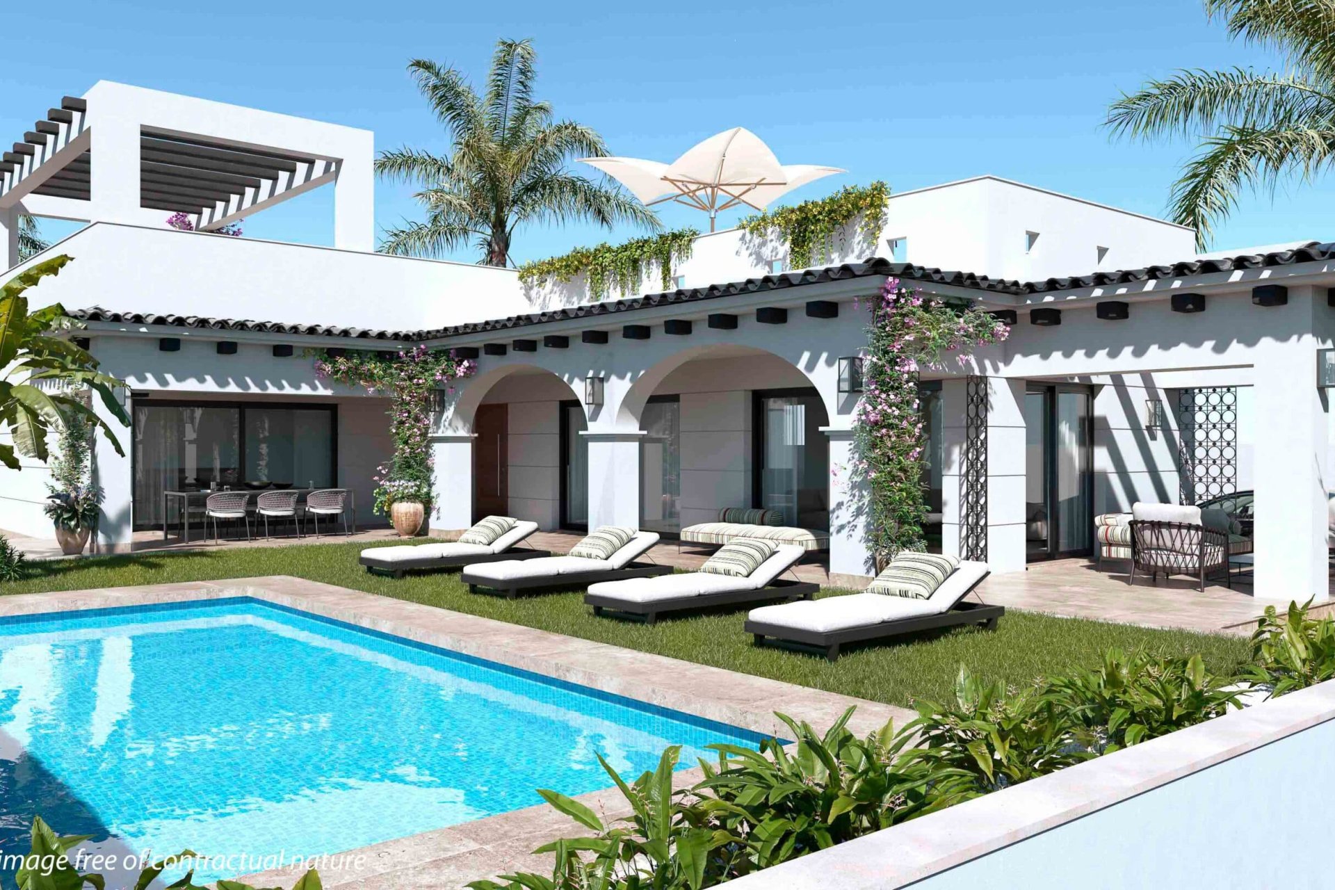 Obra nueva - Villa independiente -
Ciudad Quesada