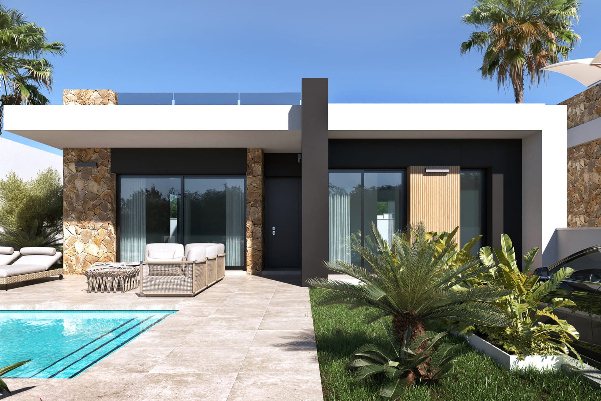 Obra nueva - Villa independiente -
Ciudad Quesada