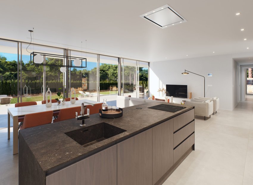 Obra nueva - Villa independiente -
Orihuela Costa - Dehesa de Campoamor