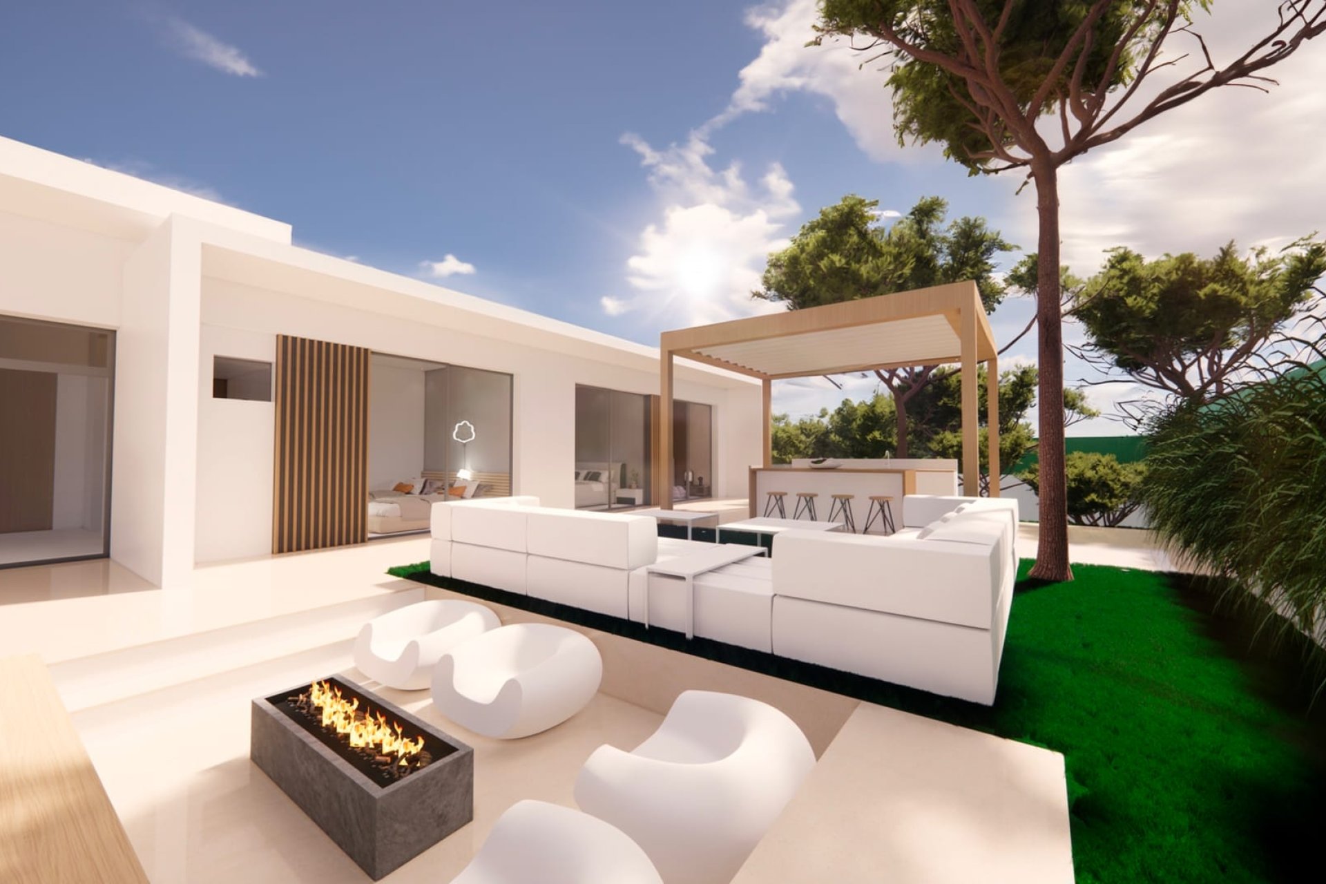 Obra nueva - Villa independiente -
Pilar de la Horadada