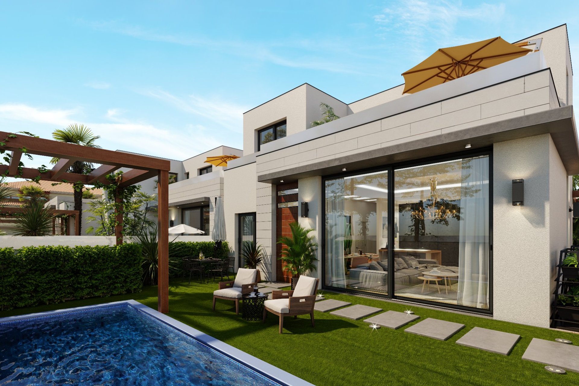 Obra nueva - Villa independiente -
Pilar de la Horadada