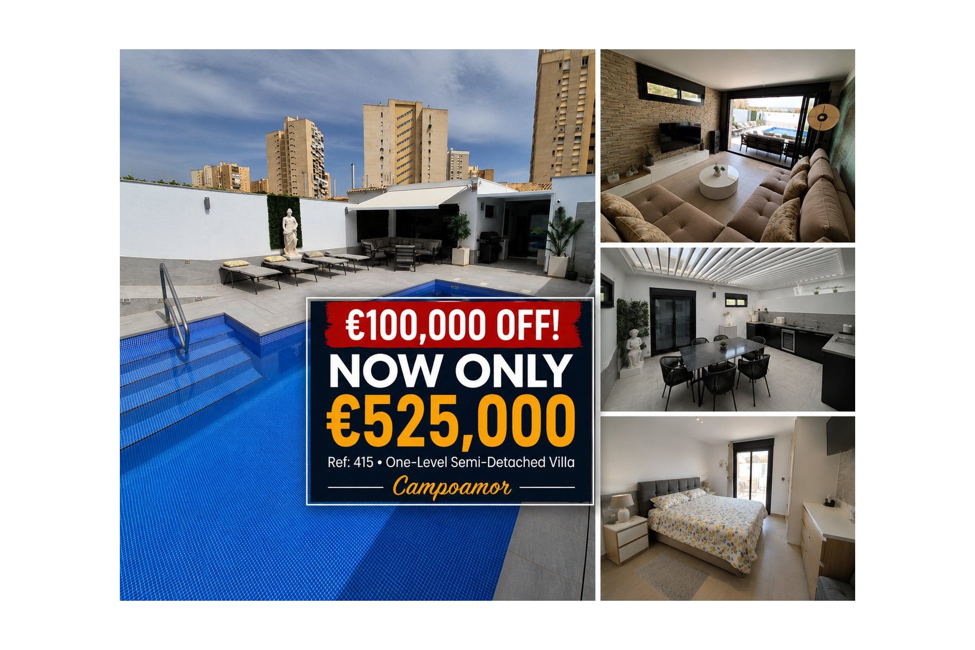 Resale - Semi-Detached -
Orihuela Costa - Dehesa de campoamor