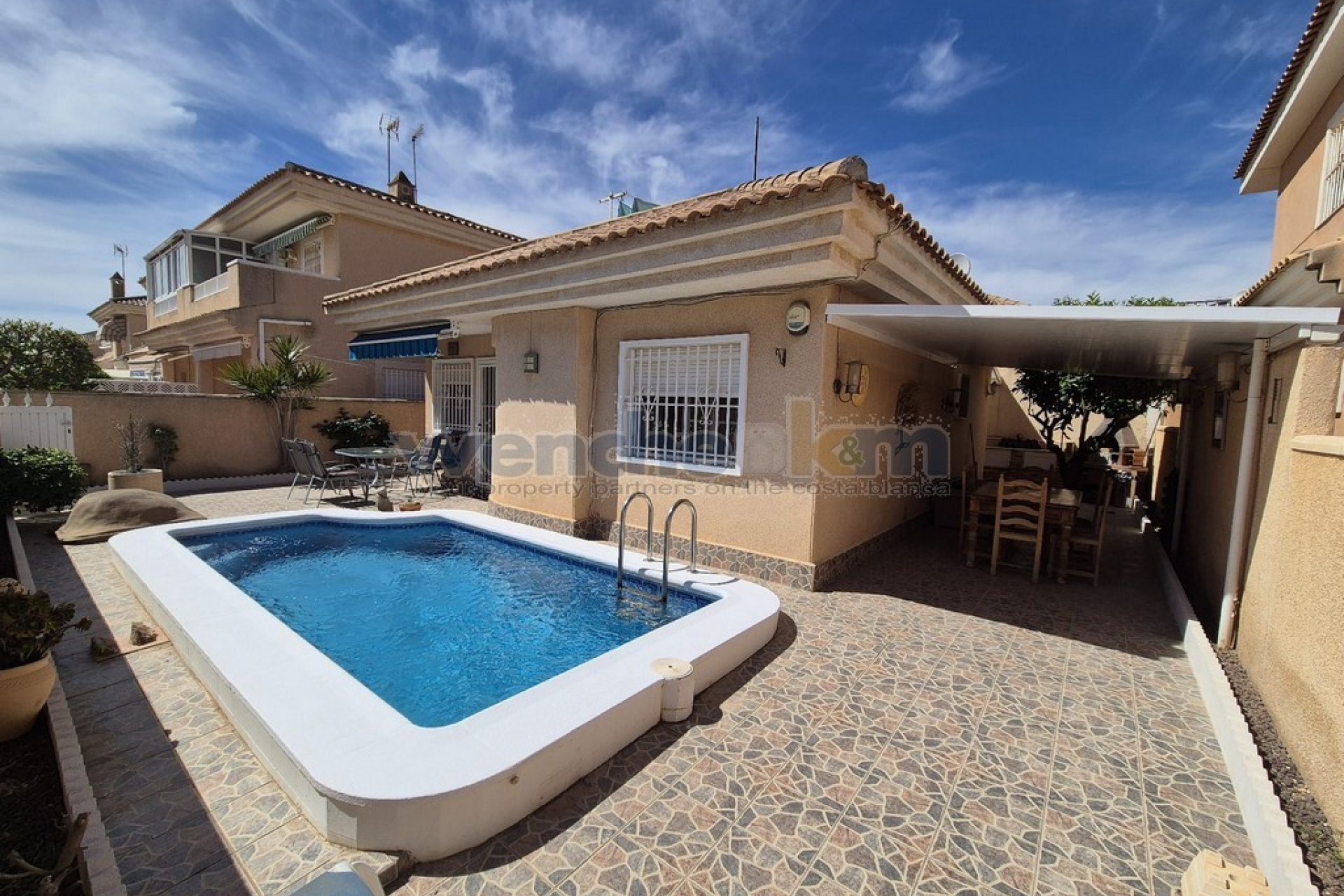 Videresalg - Frittliggende villa -
Orihuela Costa - Los Altos