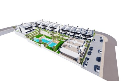 Neue Gebäude - Bungalow-Apartment -
San Miguel de Salinas